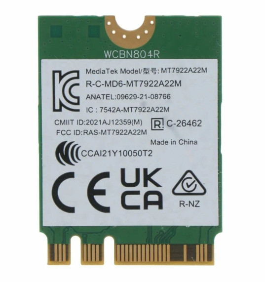 MediaTek MT79xx Wi-Fi 6/6E Wireless LAN Drivers